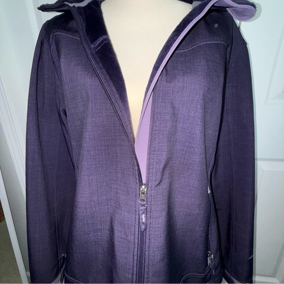 Free Country Women's Deep Purple Hood Jacket XXL Winter Fall - Picture 4 of 15
